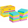 Viestilappu Post-it Super Sticky Cosmic 47x47mm 12 kpl