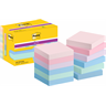 Viestilappu Post-it Super Sticky Soulful 47x47mm 12 kpl