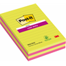 Viestilappu Post-it Super Sticky 127x203mm viivat ultra 4kpl