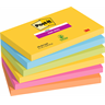 Viestilappu Post-it Super Sticky 76x127mm carnival 6 kpl