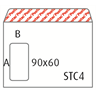 Isoikkunakuori C4 Postac 95g STAH 90x60/500