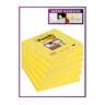 Viestilappu Post-it Super Sticky 76x76mm keltainen 6 kpl