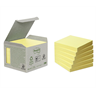 Viestilappu Post-it Eko 76x76mm keltainen 6 kpl