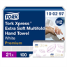 Käsipyyhe Tork Xpress Extra Soft Multifold 100297 H2 21nippu