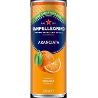 Siirry tuotteeseen Virvoitusjuoma Sanpellegrino Aranciata Orange 0,33l /24 kpl (pantti ei sis)