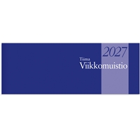 Siirry tuotteeseen Pöytäkalenteri Tiima Viikkomuistio sidottu 2027