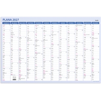 Siirry tuotteeseen Kalenteri Seinälehti Plana 2027
