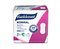 Siirry tuotteeseen Terveysside Vuokkoset Normal ohut /14