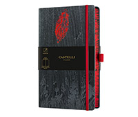 Muistikirja Castelli Milano Foresta Leaf A5 blanko 224s