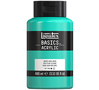 Siirry tuotteeseen Akryyliväri Liquitex Basics viridianvihreä 400 ml - vesipohjainen, laadukkaat pigmentit