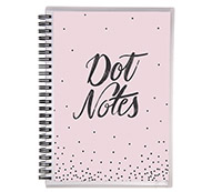 Muistikirja Burde A5 /70 DotNotes PP-kansi