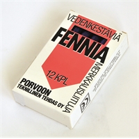 Merkkausliitu Fennia sininen/12 kpl rasia