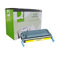 Laservärikasetti Q-CONNECT HP C9722A keltainen