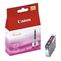 Värikasetti Mustesuihku Canon CLI-8M punainen
