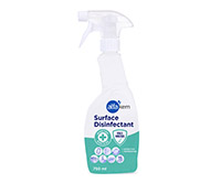 Pintadesinfektioaine Alfa-Kem spray 750 ml - 71 % etanoli, kuivuu nopeasti, hajusteeton