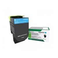 Värikasetti laser Lexmark 71B2HC0 CS/CX417dn sininen
