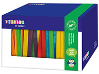 Siirry tuotteeseen Askartelutikku 11,5cm värilajitelma 1000 kpl - vihreä, oranssi, punainen, keltainen, lila, sininen