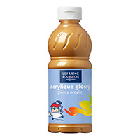 Akryyliväri Lefranc & Bourgeois kulta 500 ml