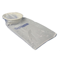 Oksennuspussi mitta-asteikolla Mediplast 1,5L 50 kpl - helppo sulkemismekanismi