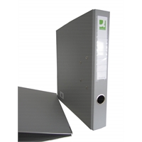 Mappi Q-CONNECT+ 500 A4 metallivahvike harmaa