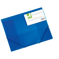 Kulmalukkosalkku Q-CONNECT PP frost sininen