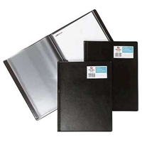 Kokoojakansio Slimwiew A4 12-taskua musta