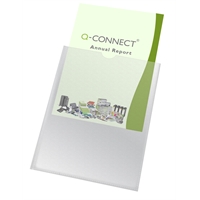 Muovitasku Q-CONNECT A4 PP 150 LS /100