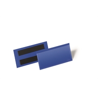Varastotasku magneettiliuskoilla 100 x 38 mm sininen /50 kpl ltk