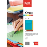 Paperikansio Elco Ordo Classico 5 värilajitelma /10 kpl