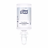 Vaahtosaippua Tork Sensitive S4 520701 1L /6 kpl - kosteuttava, ihoystävällinen, EU-ympäristömerkki