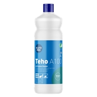 Tehopuhdistusaine Kiilto Pro Teho A 100 1 L - monikäyttöinen, koville pinnoille, tehoaa mm. nokeen