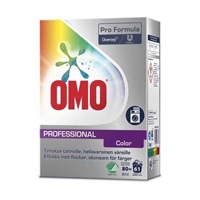 Pyykinpesujauhe Omo Professional Color 3 kg x 4 kpl - tehokas, Joutsenmerkitty