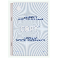 Lähetys/tilauslomake 575 A5 pysty/75