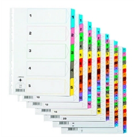 Muovikielihakemisto Q-CONNECT A4 A-Ö