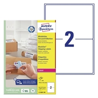 Postitustarra laser Avery L7168B-100 199,6x143,5 mm /200