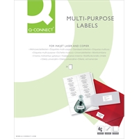 Monikäyttötarra Q-CONNECT A4 /25