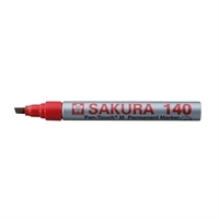 Huopakynä Sakura Pen-Touch 140 4 mm punainen - erittäin voimakkaasti kiinnittyvä, ks poikkeukset