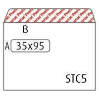 Ikkunakuori C5 Postac 80g STRH 35x95/1000