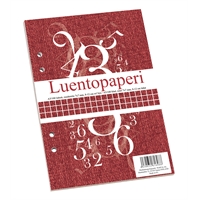 Luentopaperi A5/100 7X7 ruudutettu 8-12 rei'itys