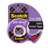 Lahjateippi Scotch GV1975 katkojalla 19mm x 15m - upea satiininen pinta