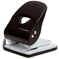 Lävistäjä Q-CONNECT metalli 40 musta