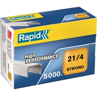 Niitti Rapid Strong 21/4mm /5000 kpl rasia - kapasiteetti 20 arkkia