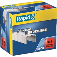 Niitti Rapid SuperStrong 9/8mm /5000 kpl rasia - kapasiteetti 40 arkkia