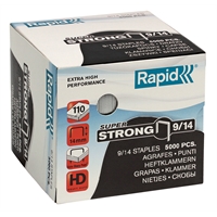 Niitti Rapid SuperStrong 9/14mm /5000 kpl rasia - kapasiteetti 110 arkkia
