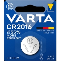 Paristo Varta Electronics Litium CR2016