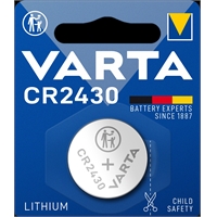 Paristo Varta Electronics Litium CR2430