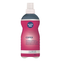 Kahvilaitteiden puhdistusaine Kiilto Coffex 800g - hajustamaton, pölyämätön, tehokas, pH n. 11
