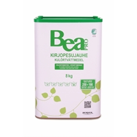 Kirjopesujauhe Bea Pro 8 kg - fosfaatiton, hajusteeton, luontoystävällinen, kotimainen