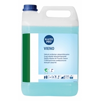 Yleispuhdistusaine Kiilto Vieno 5 L - kotimainen, tehokas, miellyttävä tuoksu, Joutsenmerkki