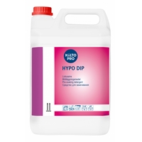 Astioiden liuotusaine Kiilto Hypo Dip 5L - astioiden ja pintojen desinfioivaan puhdistukseen ym.